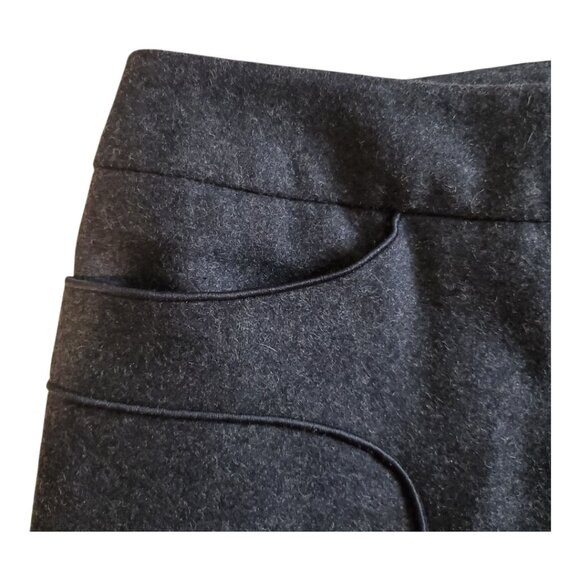 HARVE BENARD SZ 10 Womens Wool Blend Lined Beautifully Seamed Dress Pant Trouser - Picture 2 of 8